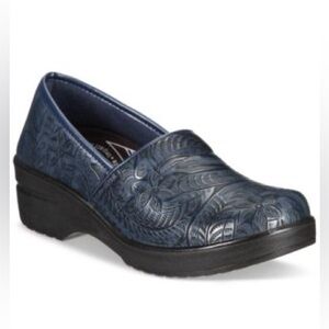 Easy Works Lyndee - Womens 7 Navy Slip on Medium